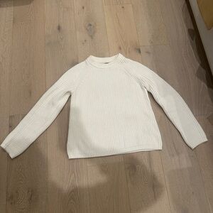 Quince Women's Cream Crew Neck Sweater